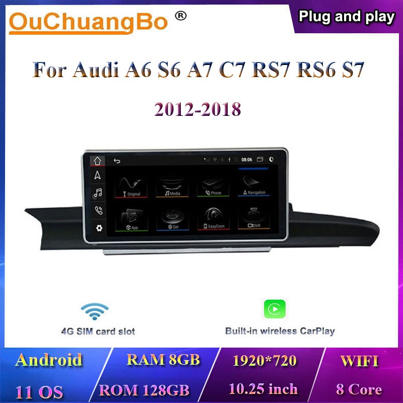Ouchuangbo 4G ڵ  GPS ȵ̵ 10 10.25 ..
